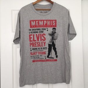 Aéropostale Elvis Presley t-shirt in grey size XL